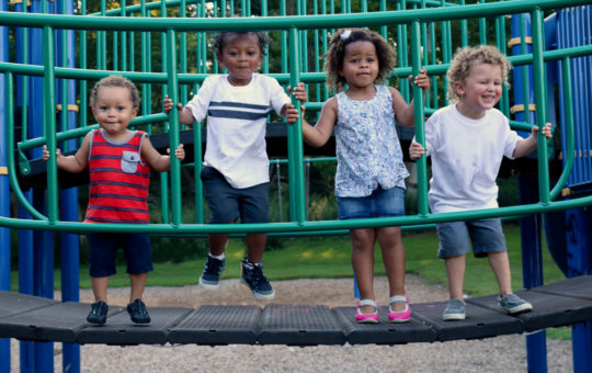 Kids at playground