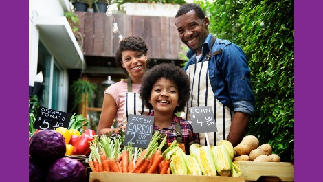 Healthy Green Families Grow at Local Farmers Market-feature