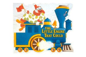 The Little Engine That Could by Piper Watty (feature image for "The Art of Resilience Day by Day" article)